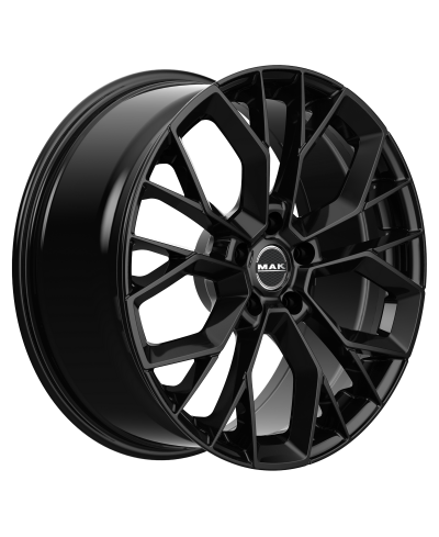 Jante Alu  MAK STILO (GLOSS BLACK) 8,5x20 5x114.3 ET40, Alésage 76