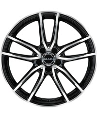 Jante Alu  MAK EVO (BLACK MIRROR) 9x20 5x112 ET50 , Alésage 66.6