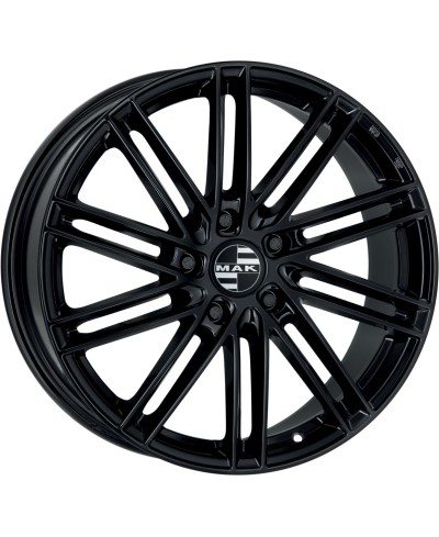 Jante Alu MAK LEIPZIG (GLOSS BLACK) 9,5x21 5x112 ET27 , Alésage 66.6
