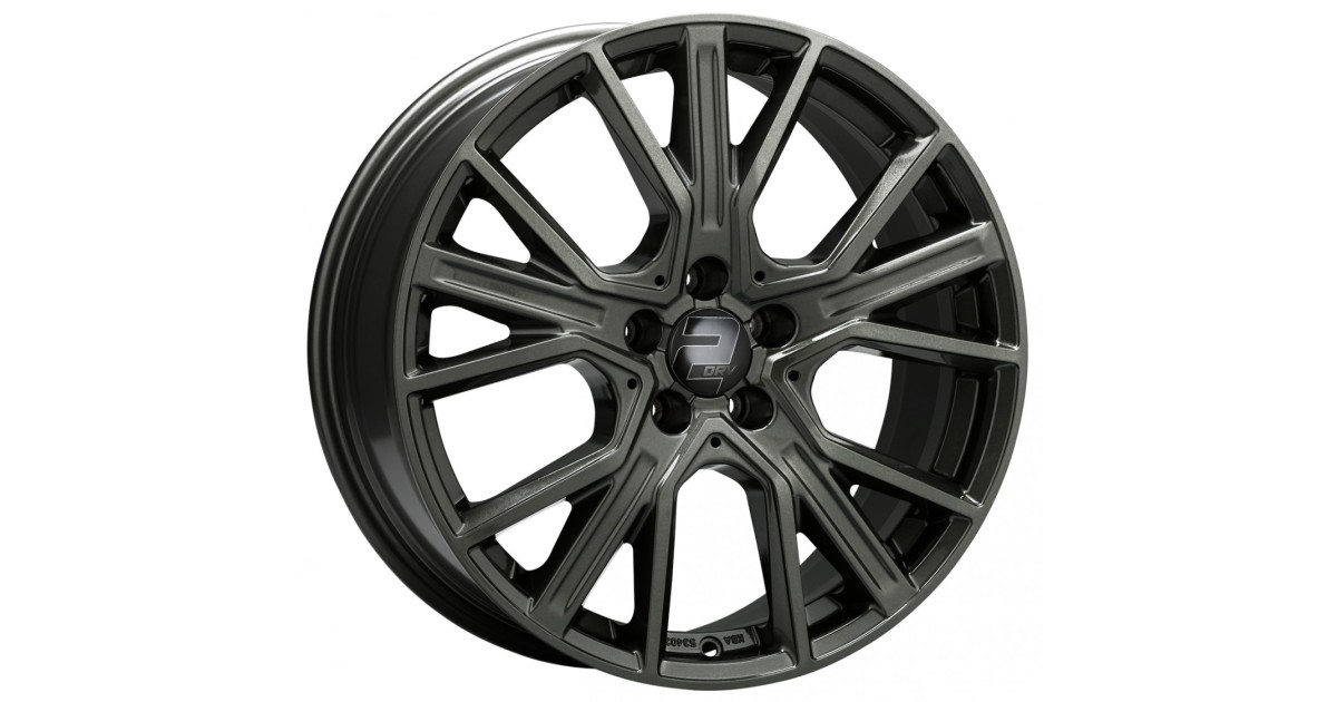 Jante ALU, Wheelworld - 2DRV WH34/ DGM+ Dark Gunmetal (Anthracite foncé laqué) 8.5X19 5/ 112 ET35, Alésage 66.6