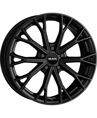 Jante Alu Mak Asphalt gloss black 8x19 5x130 ET40 , Alésage 66.6