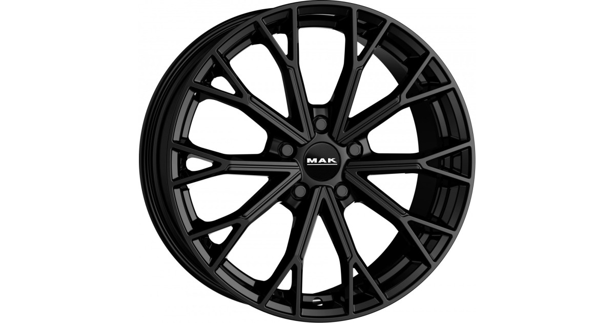 Jante Alu  Mak Asphalt gloss black 8,5x19 5x130 ET50 , Alésage 66.6
