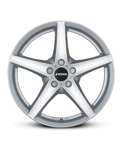 Jante Alu Ronal R41 Silver 8x18 5x120 ET42 RONAL , Alésage 82