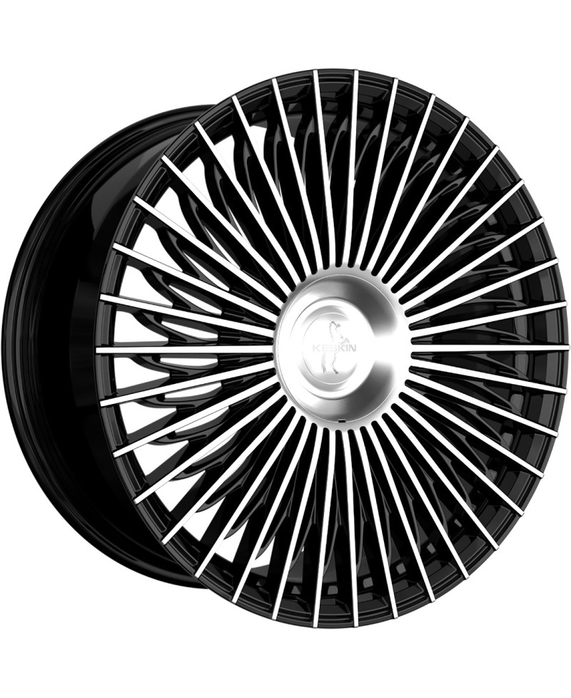 Jante ALU, Keskin Tuning KT X1 Exclusive black secret diamond 8.5x19 5/ 112 ET45, Alésage 66.6