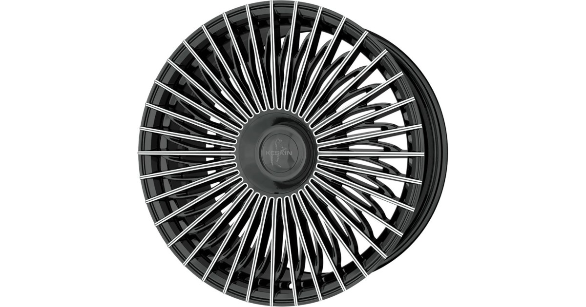 Jante ALU, Keskin Tuning KT X1 Exclusive black secret diamond 8.5x19 5/ 112 ET45, Alésage 66.6