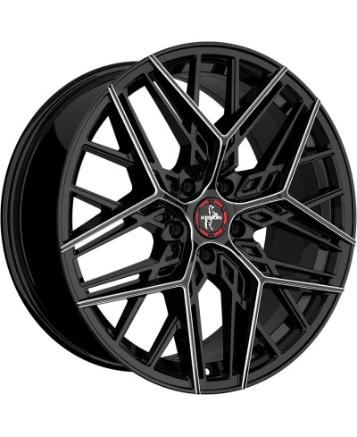 Jante ALU, Keskin Tuning KT25 BLACK SECRET DIAMOND 8.5x20 5/ 108 ET40, Alésage 72.6