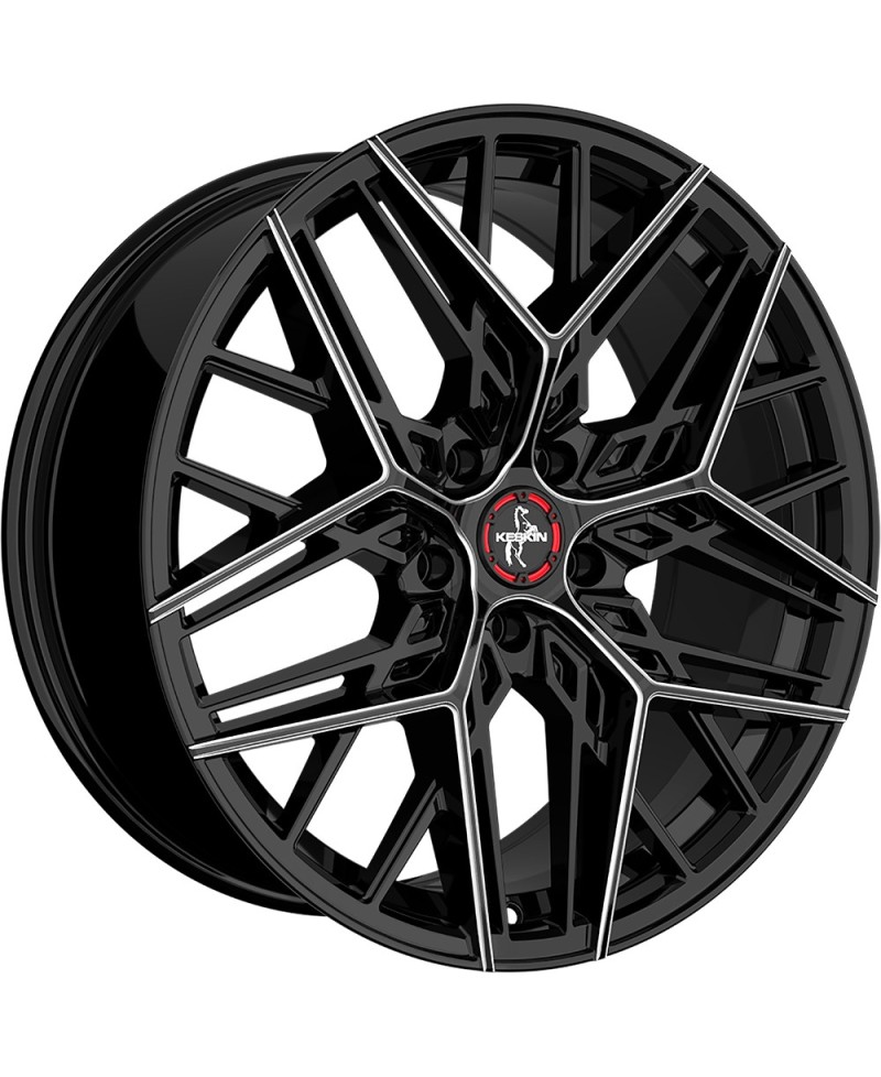Jante ALU, Keskin Tuning KT25 BLACK SECRET DIAMOND 8.5x20 5/ 108 ET40, Alésage 72.6