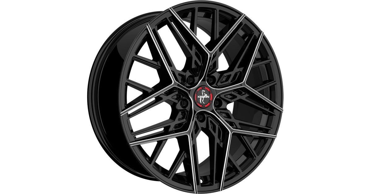Jante ALU, Keskin Tuning KT25 BLACK SECRET DIAMOND 8.5x20 5/ 108 ET40, Alésage 72.6