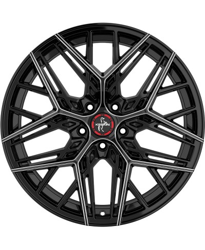 Jante ALU, Keskin Tuning KT25 BLACK SECRET DIAMOND 8.5x20 5/ 108 ET40, Alésage 72.6