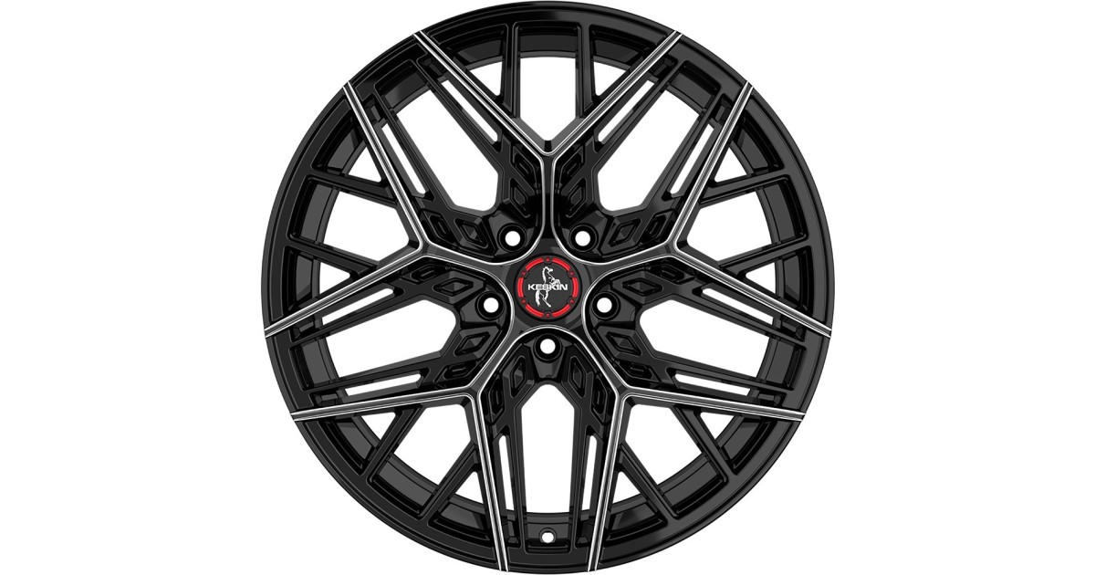 Jante ALU, Keskin Tuning KT25 BLACK SECRET DIAMOND 8.5x20 5/ 108 ET40, Alésage 72.6