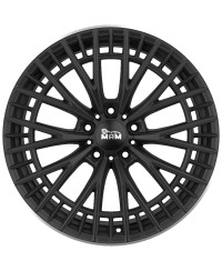 Jante ALU, MAM GT2 MATT BLACK LIP POLISH 8.5x19  5/112 ET30.1, Alésage 66.6