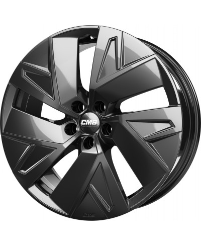 Jante ALU, CMS C32-AERO Noir Brillant, 7.5X18 5/ 108 ET50, Alésage 63.4