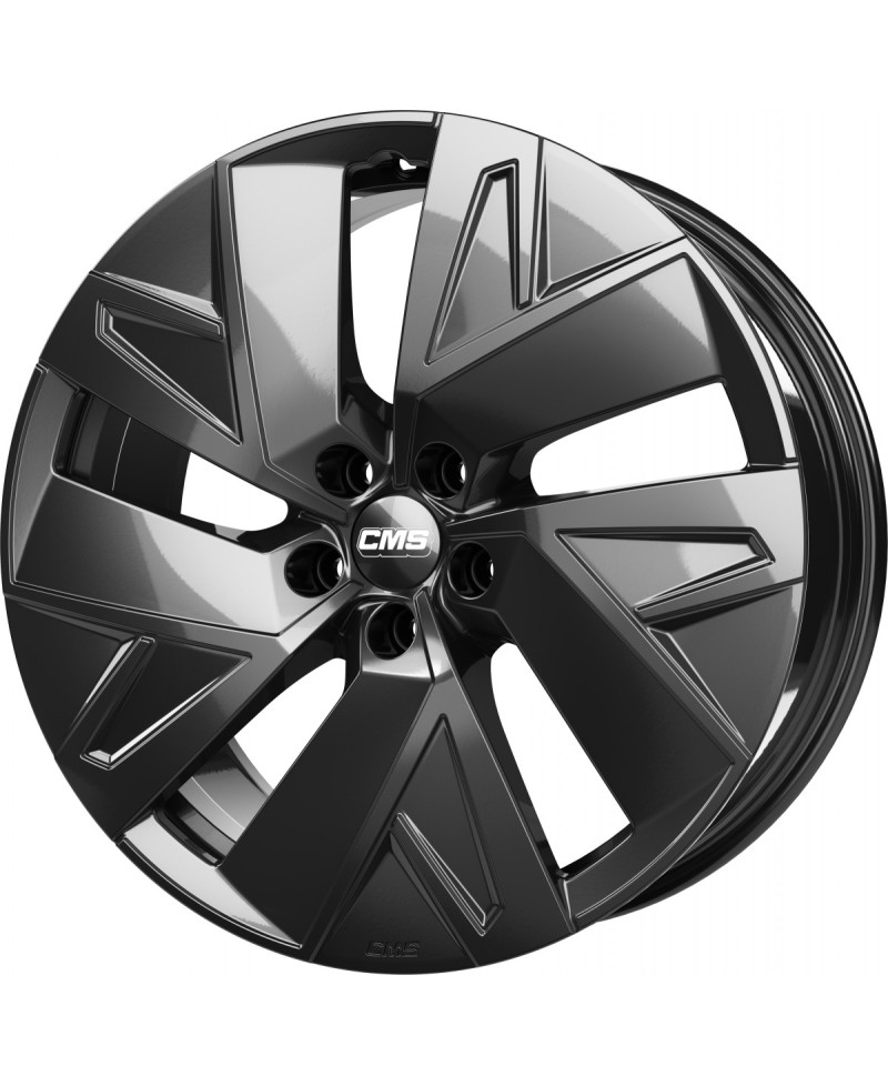 Jante ALU, CMS C32-AERO Noir Brillant, 7.5X18 5/ 112 ET50, Alésage 57.1