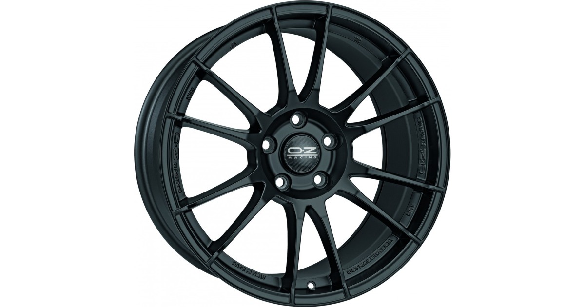 Jante ALU, OZ ULTRALEGGERA HLT MATT BLACK , 8X20 5/ 112 ET45 , Alésage 75