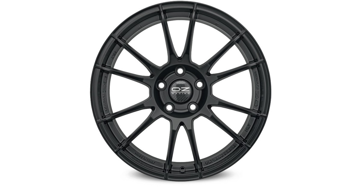 Jante ALU, OZ ULTRALEGGERA HLT MATT BLACK , 8X20 5/ 112 ET45 , Alésage 75