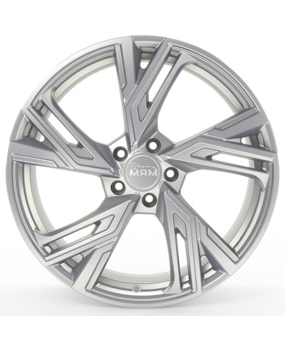 Jante ALU, MAM RS5 SILVER PAINTED 8.5x20 5/ 114.3 ET45, Alésage 72.6