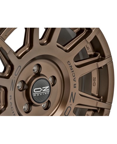 Jante ALU, OZ RALLY LEGEND MATT BRONZE + DARK LETTER 8X17 6/ 120 ET35, Alésage 74.6