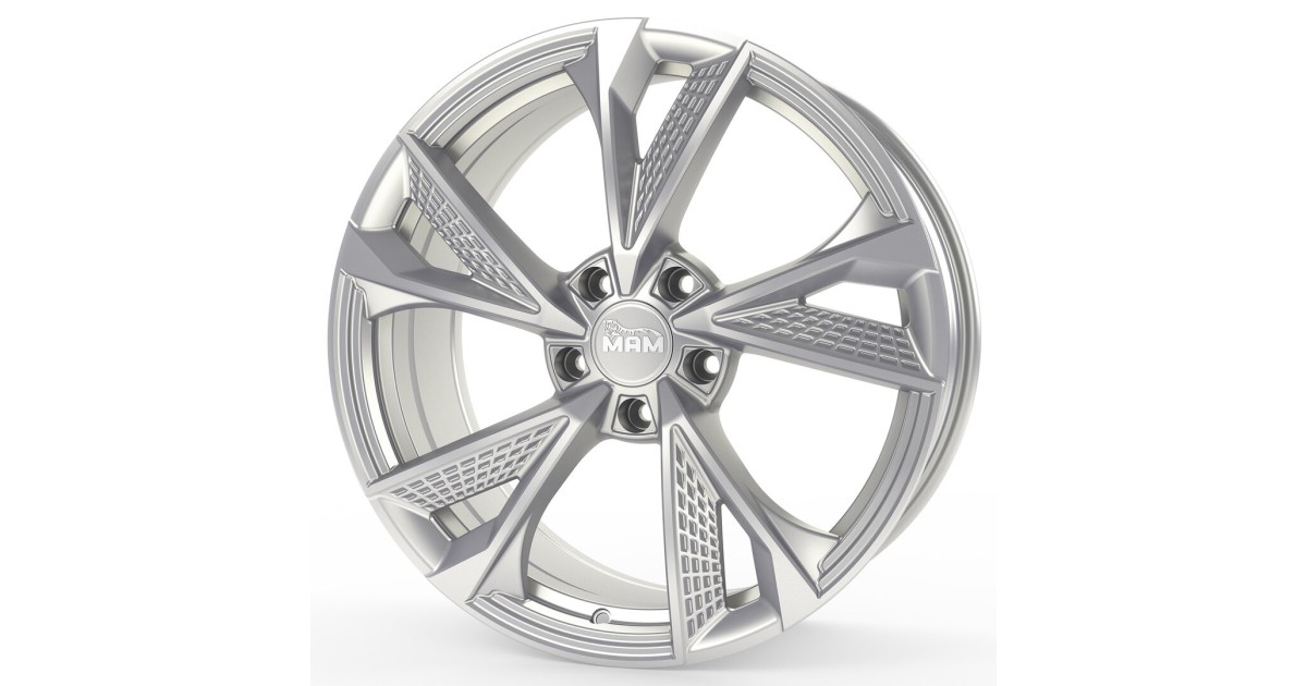 Jante ALU, MAM RS6 SILVER PAINTED 8.5x20 5/ 120 ET35, Alésage 72.6