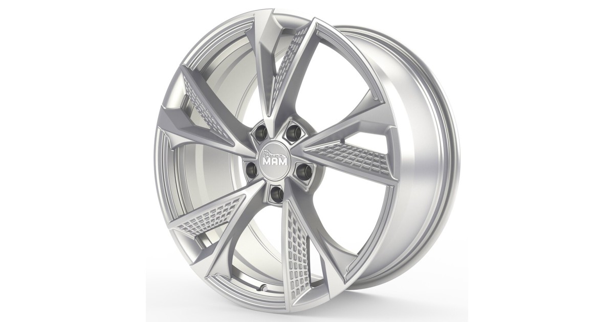 Jante ALU, MAM RS6 SILVER PAINTED 8.5x20 5/ 120 ET35, Alésage 72.6