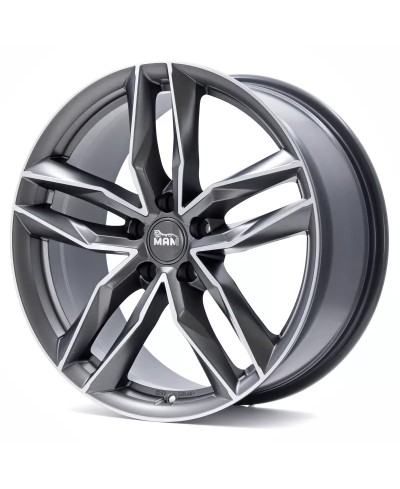 MAM RS3 MATT PALLADIUM FRONT POLISH 8x18 5/ 112 ET45 , Alésage 66,6