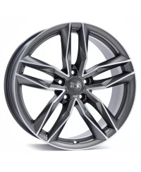 MAM RS3 MATT PALLADIUM FRONT POLISH 8x18 5/ 112 ET45 , Alésage 66,6