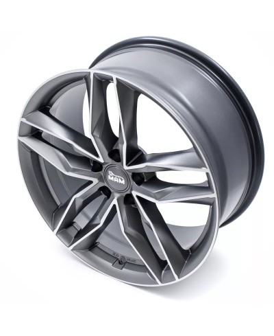 MAM RS3 MATT PALLADIUM FRONT POLISH 8x18 5/ 112 ET45 , Alésage 66,6