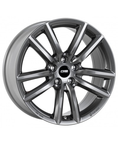 Jante ALU, CMS C27 Titane Brillant, 7X17 5/112 ET40, Alésage 57.1