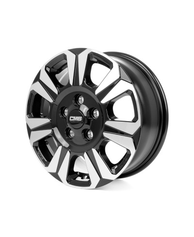 Jante ALU, CMS C31 Diamant Noir Brillant, 7.5X18 6/130 ET45, Alésage 84.1