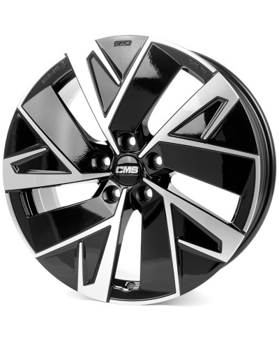Jante ALU, CMS C32-AERO Diamant Noir Brillant, 7.5X18 5/108 ET44, Alésage 65.1