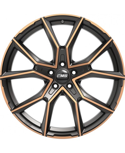 Jante ALU, CMS C33 Diamant Noir Cuivre, 8X18 5/112 ET40, Alésage 66.6
