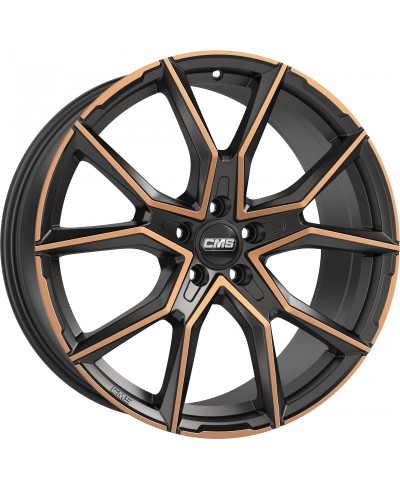 Jante ALU, CMS C33 Diamant Noir Cuivre, 8X18 5/112 ET40, Alésage 66.6