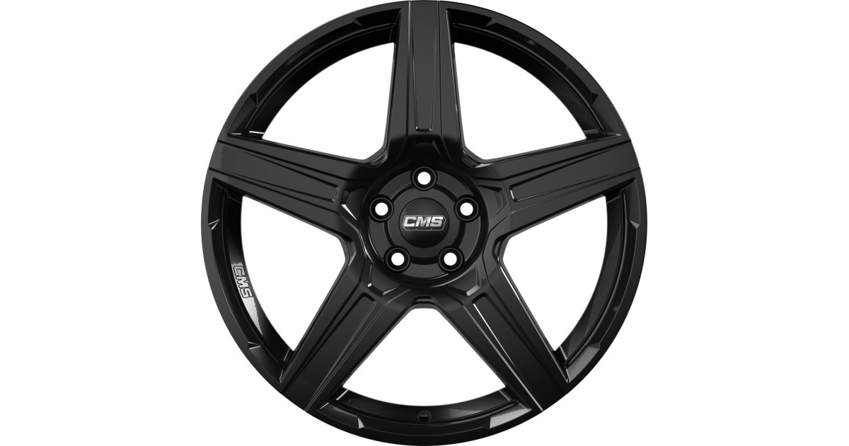 Jante ALU, CMS C34 Noir Brillant, 7.5X19 5/ 112 ET53.5, Alésage 66.6