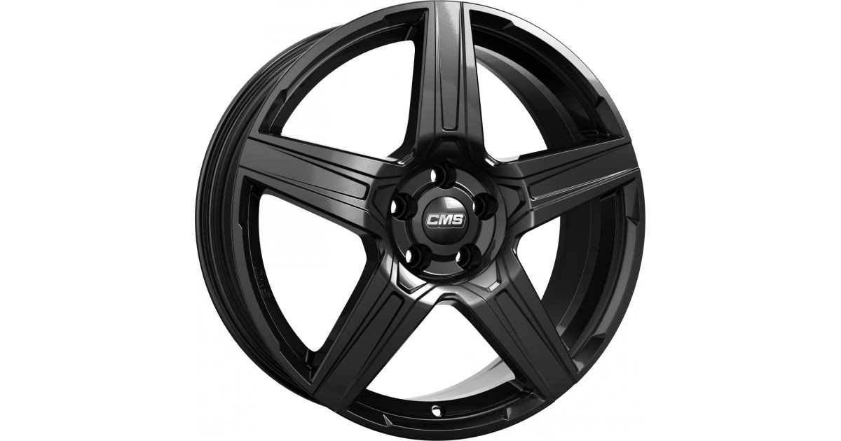 Jante ALU, CMS C34 Noir Brillant, 7.5X19 5/112 ET53.5, Alésage 66.5