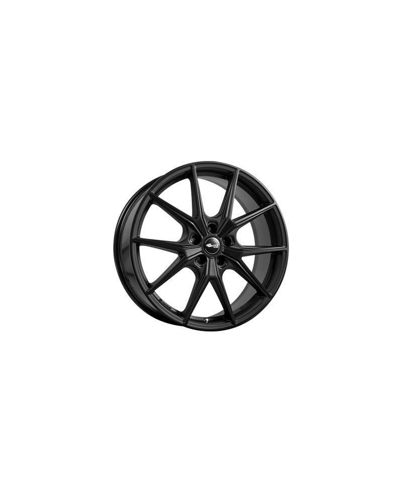 Jante ALU, Brock B40/SBM/ET36 satin-black matt-lackiert (sbm), 8X19 5/120 ET36, Alésage 72.60