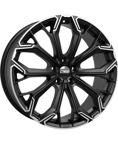 Jante ALU, CMS C37 Diamant Noir Mat, 8.5X20 5/108 ET45, Alésage 67.2R