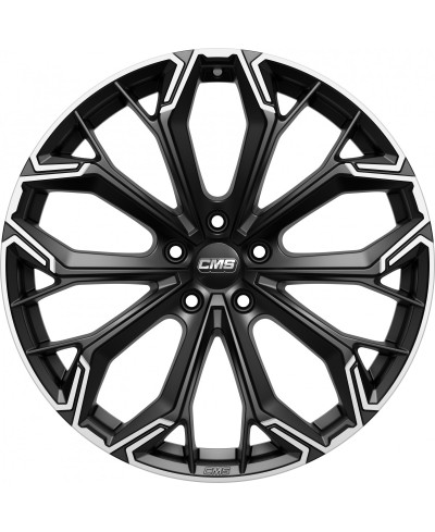 Jante ALU, CMS C37 Diamant Noir Mat, 8.5X20 5/114.3 ET45, Alésage 67.2R