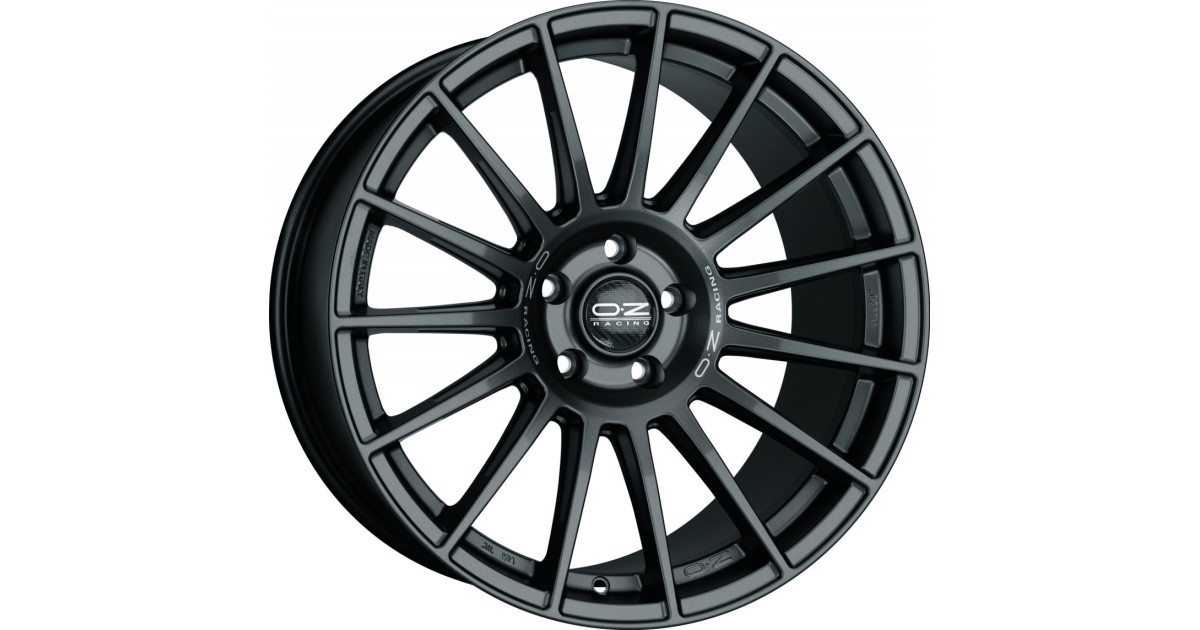 Jante ALU, OZ - Superturismo Dakar matt graphite + SILVER LETTERING, 9X21 5/ 112 ET50, Alésage 66.6