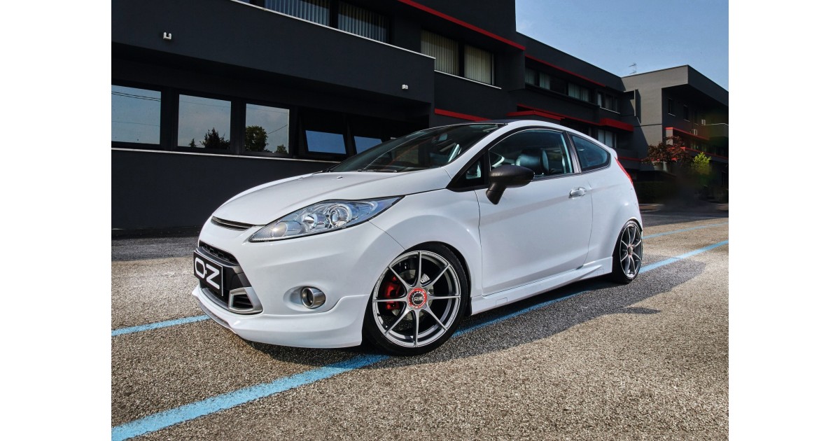 Jante ALU, OZ FORMULA HLT GRIGIO CORSA, 7.5X17 4/ 100 ET35, Alésage 68