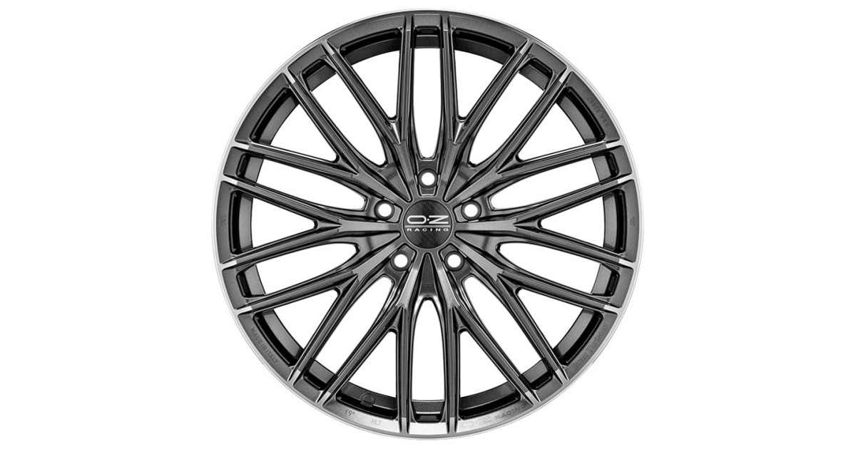 Jante ALU, OZ  Gran Turismo HLT Star graphite diamond lip 8.5X19 5/ 112 ET49, Alésage 75