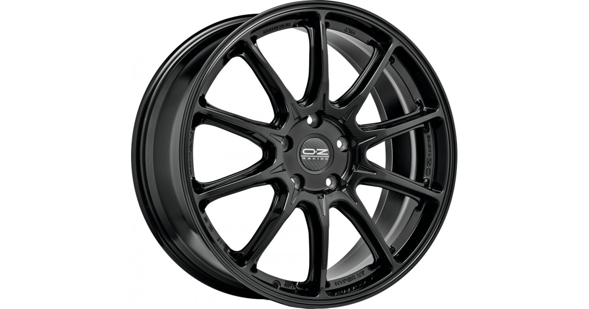 Jante ALU, OZ Hyper XT HLT gloss black 9.5X22 5/ 108 ET36, Alésage 63.4
