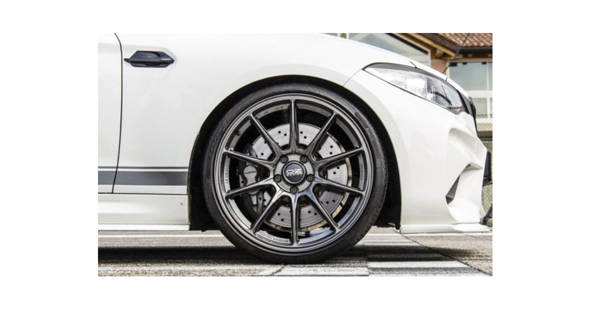 Jante ALU, OZ HYPER GT STAR GRAPHITE 10X19 5/ 112 ET32, Alésage 75