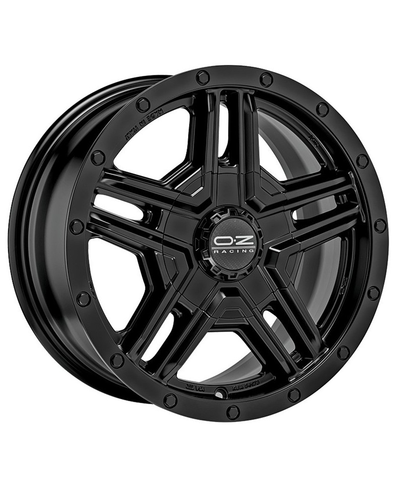 Jante ALU, OZ Rally Adventure matt black + rivets 8X17 6/ 130 ET45, Alésage 84.1