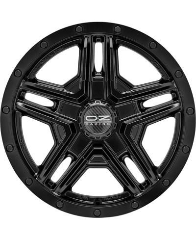 Jante ALU, OZ Rally Adventure matt black + rivets 8X17 6/ 130 ET45, Alésage 84.1