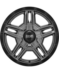 Jante ALU, OZ - Rally Adventure matt graphite black lip + rivets 8X17 5/ 114.3 ET40, Alésage 79