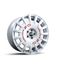 Jante ALU, OZ  RALLY RACING RACE WHITE + RED LETTERING 8X18 5/ 114.3 ET35, Alésage 75
