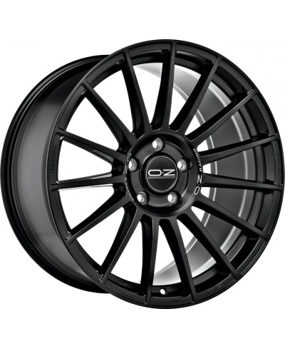 Jante ALU, OZ SUPERTURISMO DAKAR MATT BLACK , SILVER LETTER  10.5X22 5 /112 ET18, Alésage 66.46