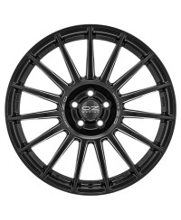 Jante ALU, OZ SUPERTURISMO DAKAR MATT BLACK , SILVER LETTER  10.5X22 5 /112 ET18, Alésage 66.46
