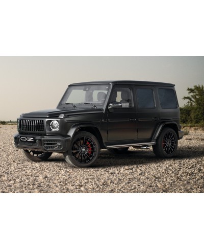 Jante ALU, OZ SUPERTURISMO DAKAR MATT BLACK , SILVER LETTER  10.5X22 5 /112 ET18, Alésage 66.46
