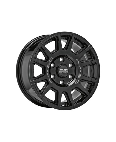 Jante ALU, OZ RALLY LEGEND GLOSS BLACK + DARK LETTER 8X17 5/ 127 ET20, Alésage 71.6