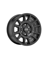 Jante ALU, OZ RALLY LEGEND MATT BLACK + DARK LETTER  8X17 5/ 120 ET35, Alésage 65.1
